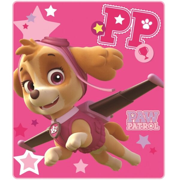 Fliistekk 120x140cm Paw Patrol Skye