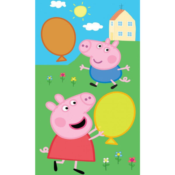 Käterätik 30x50cm Peppa Pig Õhupallid