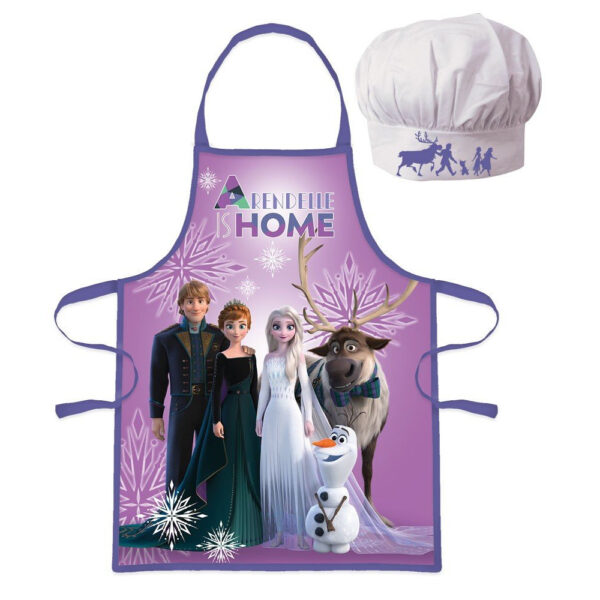 Põll ja müts Frozen Lilla