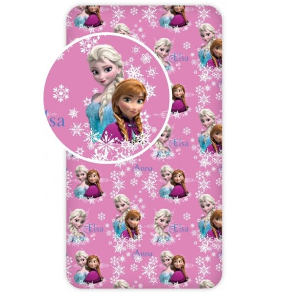 Voodilina 90x200 Frozen Roosa