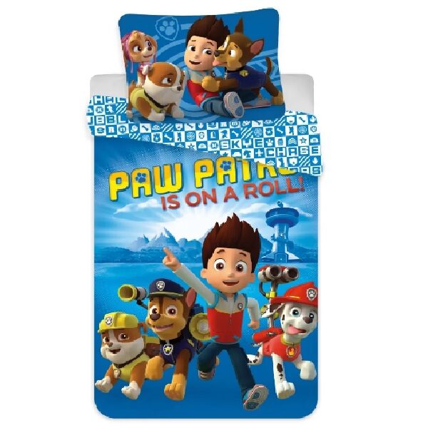 Voodipesu 100x135 Paw Patrol Ryder Sinine