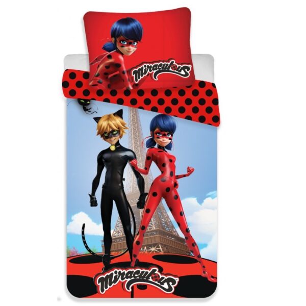 Voodipesu 140×200 Ladybug Paris