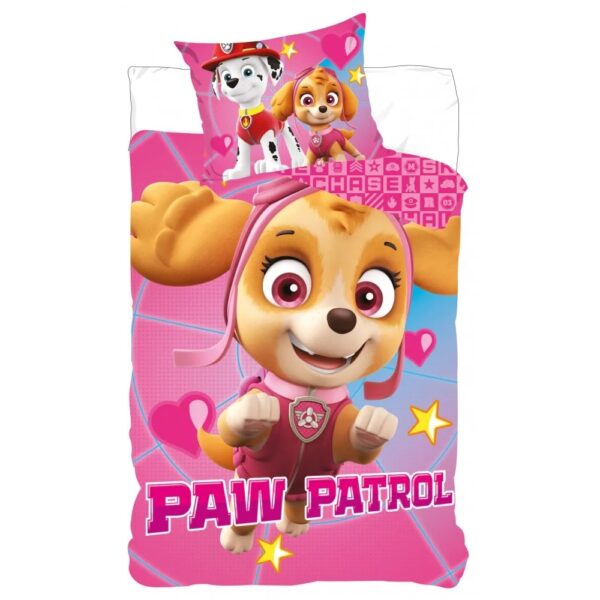 Voodipesu 100×135 Paw Patrol Skye