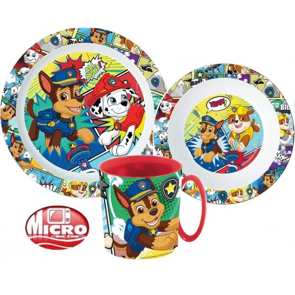 Sööginõude komplekt Paw Patrol (väike)