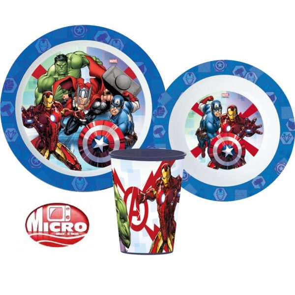 Sööginõude komplekt Avengers