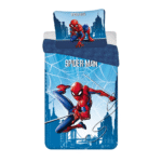Voodipesukomplekt 140×200+60x80 Spiderman "Blue 04", 2-osaline