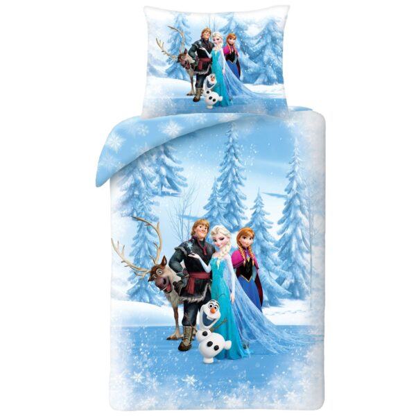 Voodipesu 140×200 Frozen Snowflakes