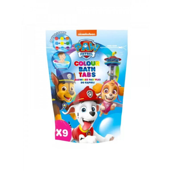 Värvilised vannikapsid Paw Patrol