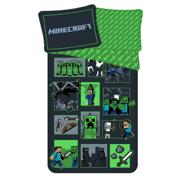 Voodipesu 140x200 Minecraft