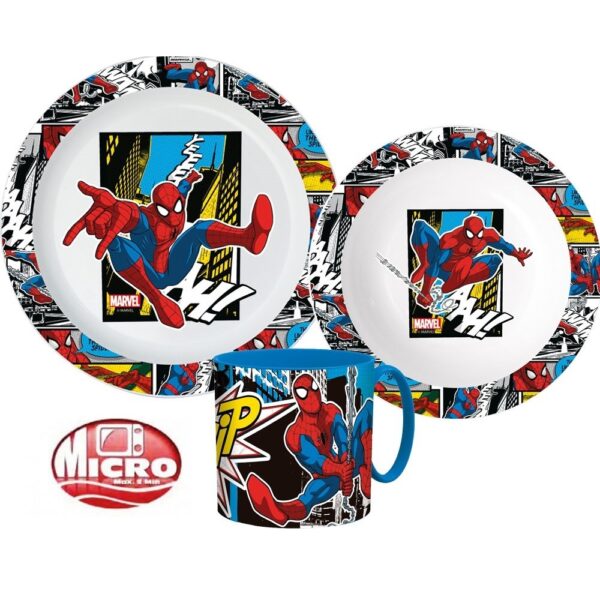 Sööginõude komplekt Spiderman (väike)