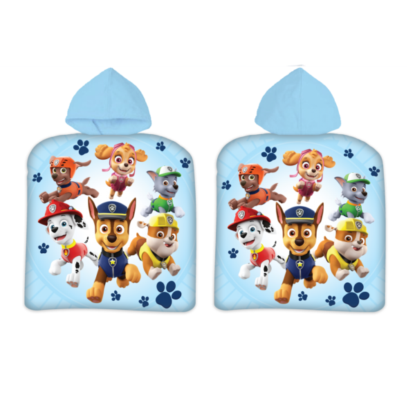 Lasterätik-Poncho 50x100cm Paw Patrol
