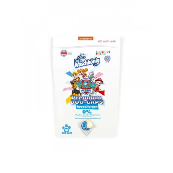 Pesukapslid Paw Patrol Sensitive, 18tk