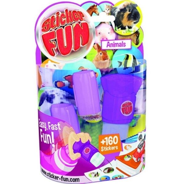 Kleepsur + kleepsud 160tk Animals