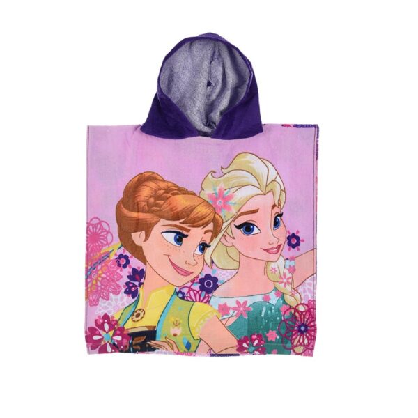 Lasterätik-Poncho 50x100cm Frozen Lilla
