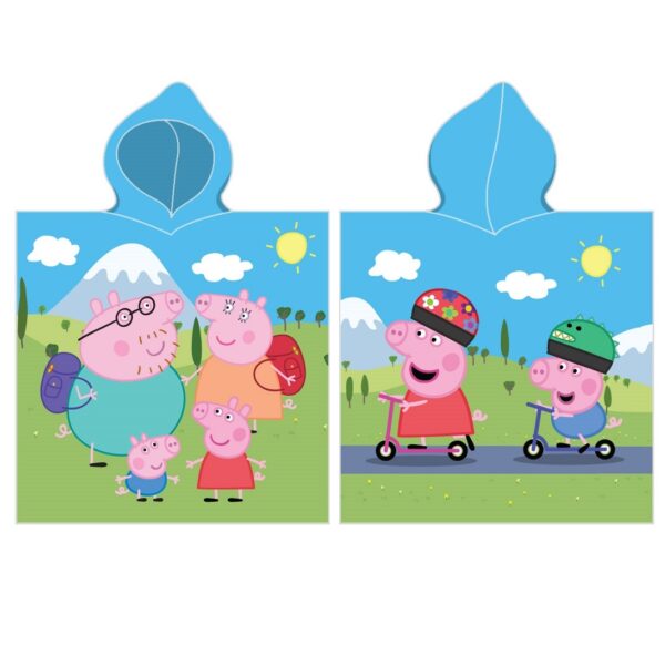 Lasterätik-Poncho 50x100cm Peppa Pig