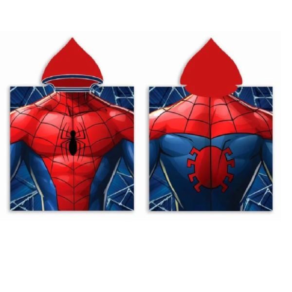 Lasterätik-Poncho 50x100cm Spiderman