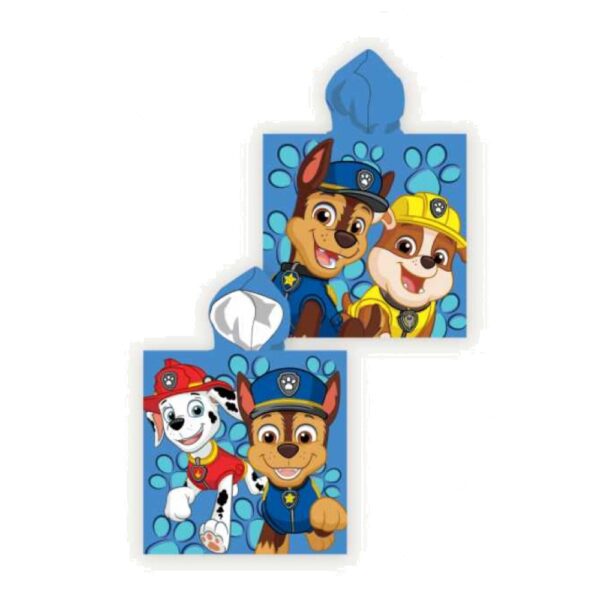 Lasterätik-Poncho 55x110cm Paw Patrol