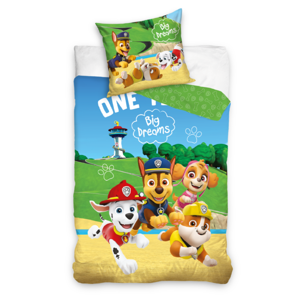 Voodipesu 140x200+60x63 Paw Patrol