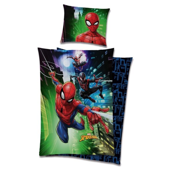Voodipesu 150x210+50x60 Spiderman