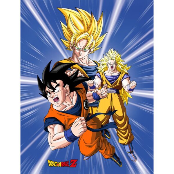 Fliistekk 130x170 Dragon Ball