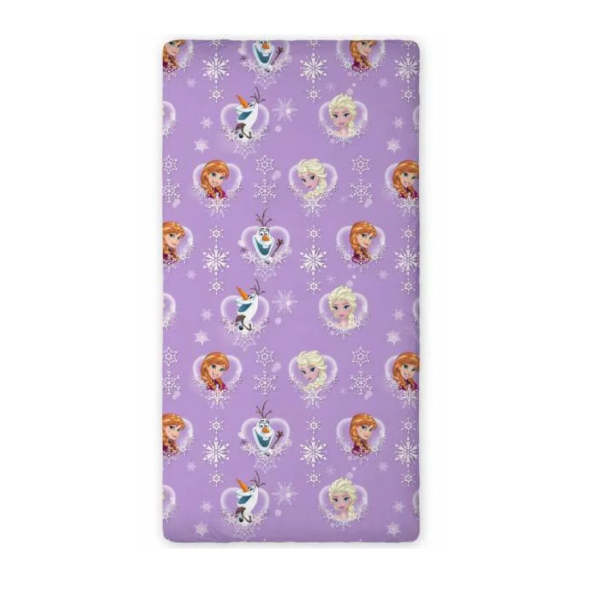 Voodilina 90x190 Frozen (lilla)