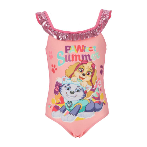 Ujumistrikoo Paw Patrol (heleroosa)