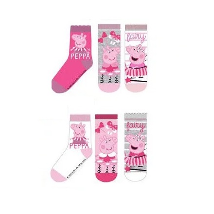 Sokid Peppa Pig (6-pakk)