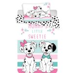 Voodipesukomplekt 100x135 101 Dalmatians "Sweetie", 2-osaline