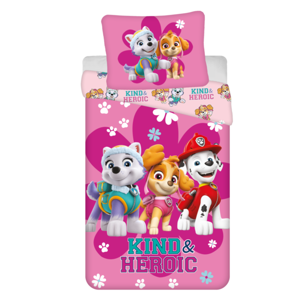 Voodipesu 140×200 Paw Patrol Heroic
