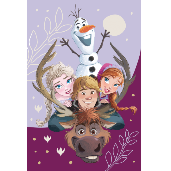 Fliistekk 100x150 Frozen (microflannel)
