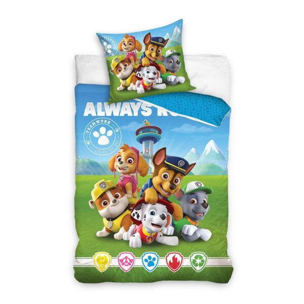 Voodipesu 140×200+65x65 Paw Patrol