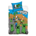 Voodipesukomplekt 140×200+60x70 Minecraft, 2-osaline