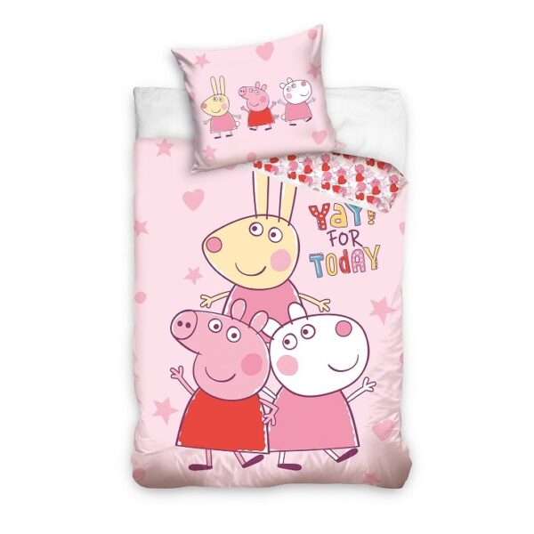 Voodipesu 100x135 Peppa Pig