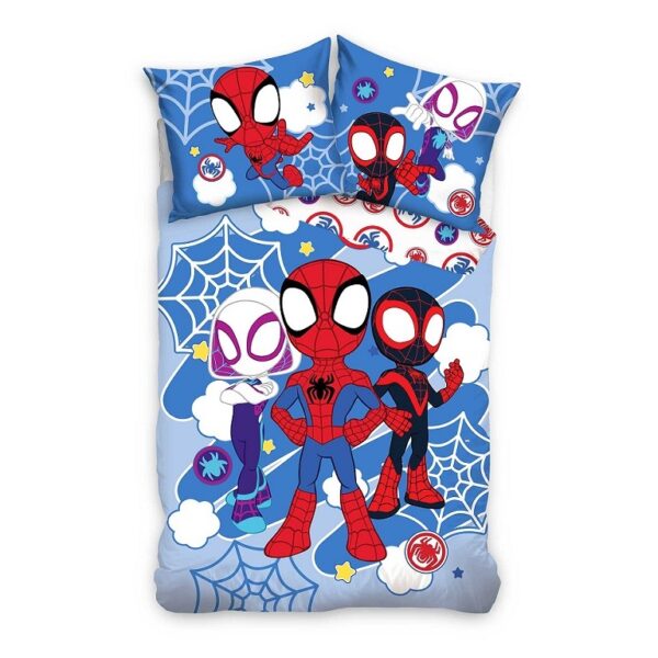 Voodipesu 150x210+50x60 Spiderman