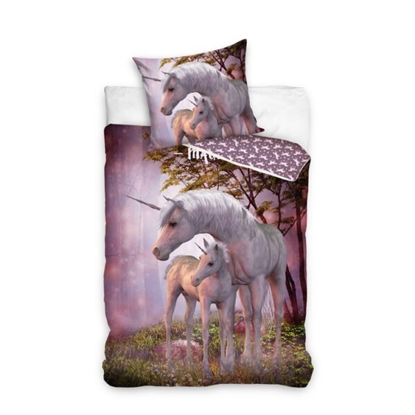Voodipesu 140×200+70x70 Unicorn