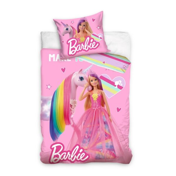 Voodipesu 150×210+50x60 Barbie