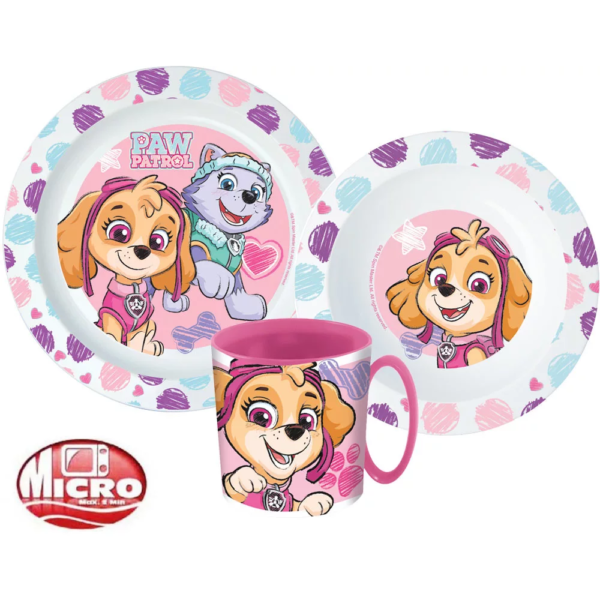 Sööginõude komplekt Paw Patrol Skye