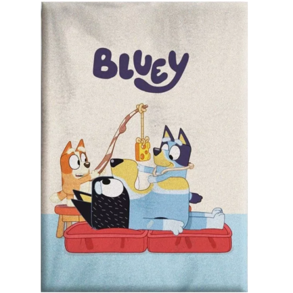 Fliistekk 100x140 Bluey