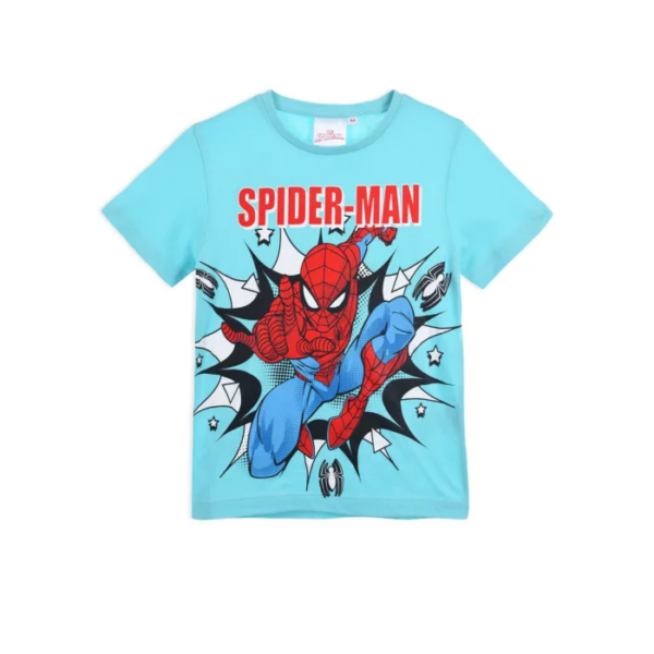 T-särk Spiderman (helesinine)