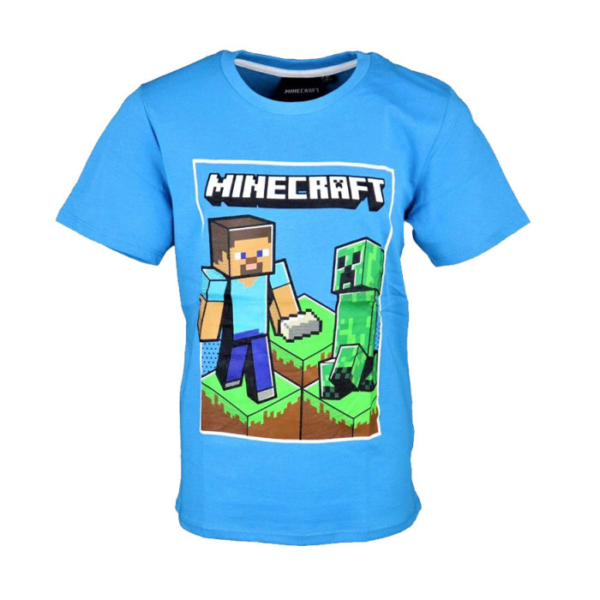 T-särk Minecraft (sinine)