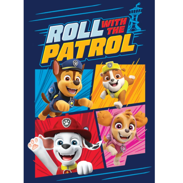 Fliistekk 100x140 Paw Patrol