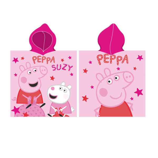 Poncho Peppa Pig 55x110 cm