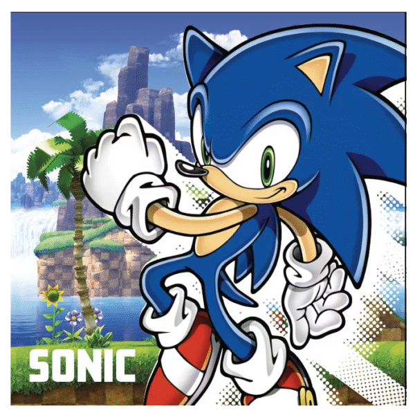 Laste rätik Sonic the Hedgehog Island Sonic the Hedgehog 30x30cm