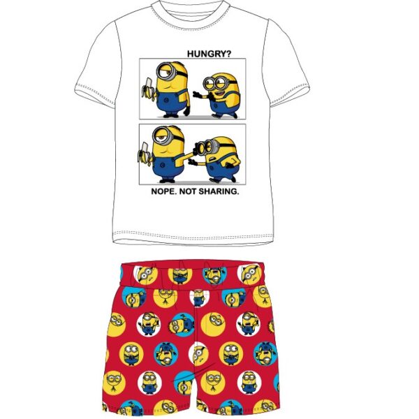 Pidžaama Minions (punane)
