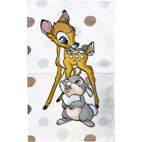 Laste rätik Disney Bambi Dotty Friends 30x50 cm