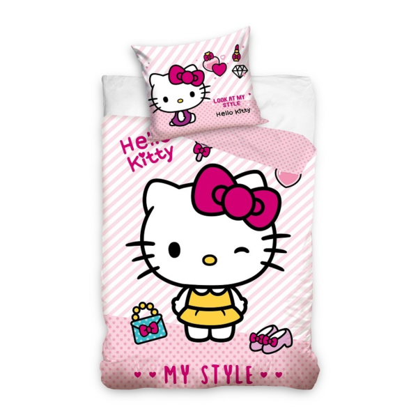 Voodipesu Hello Kitty 140x200cm, 70x90 cm
