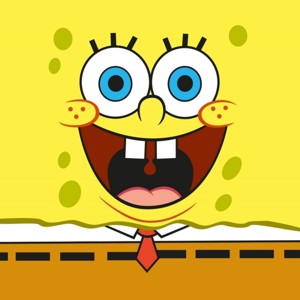 Käterätik Sponge Bob 30x30 cm MAGIC
