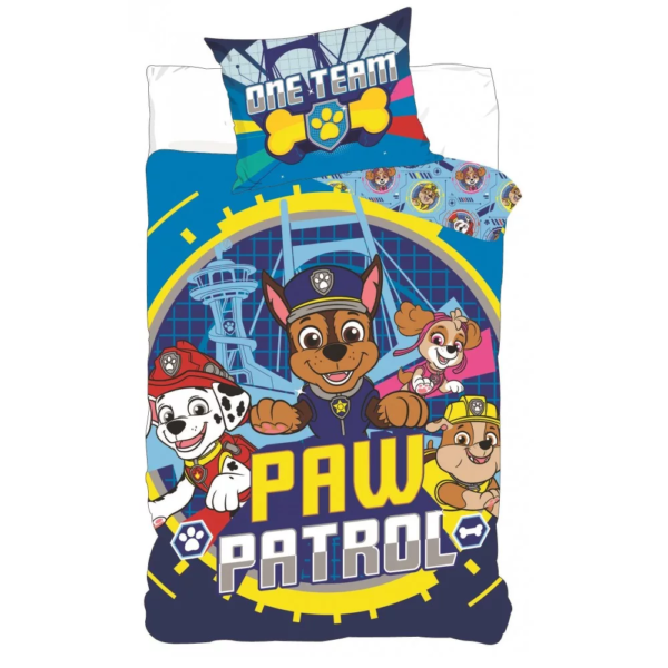 Voodipesu Paw Patrol One Team 100x135 cm, 40x60 cm