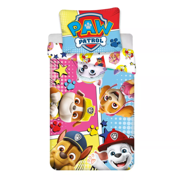 Voodipesu Paw Patrol Comic Kids 100x135 cm, 40x60 cm
