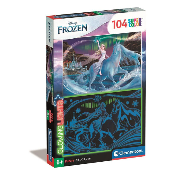 Pusle pimedas helendav Disney Frozen Nokk 104tk